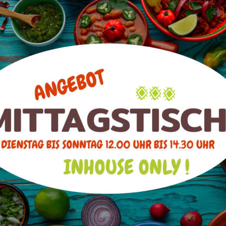 Angebote zum Mittagstisch